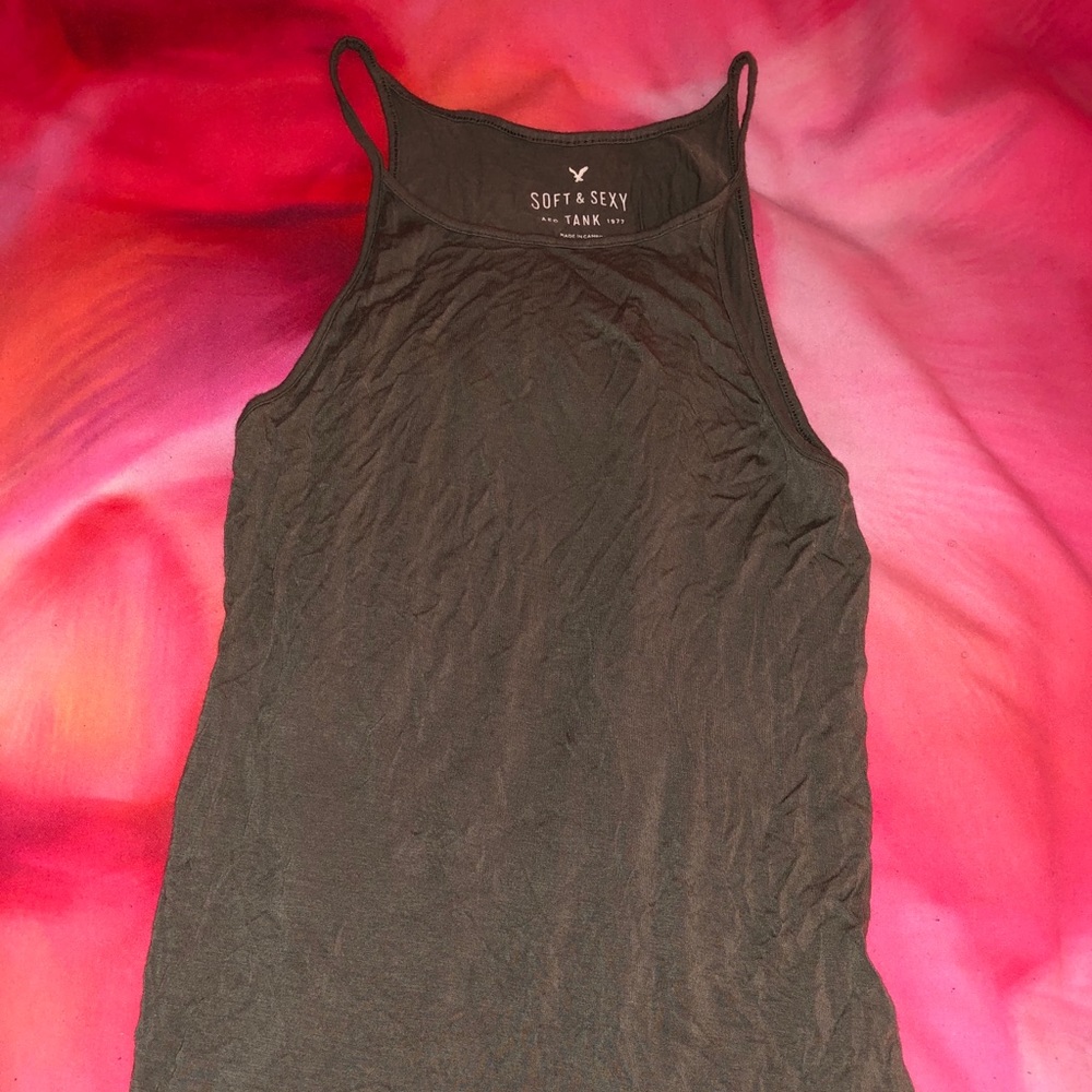 5/$25 | AE Soft & Sexy Tank in Olive